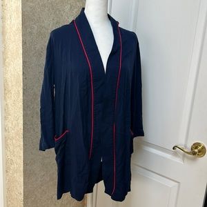 Old Navy. Robe with red piping